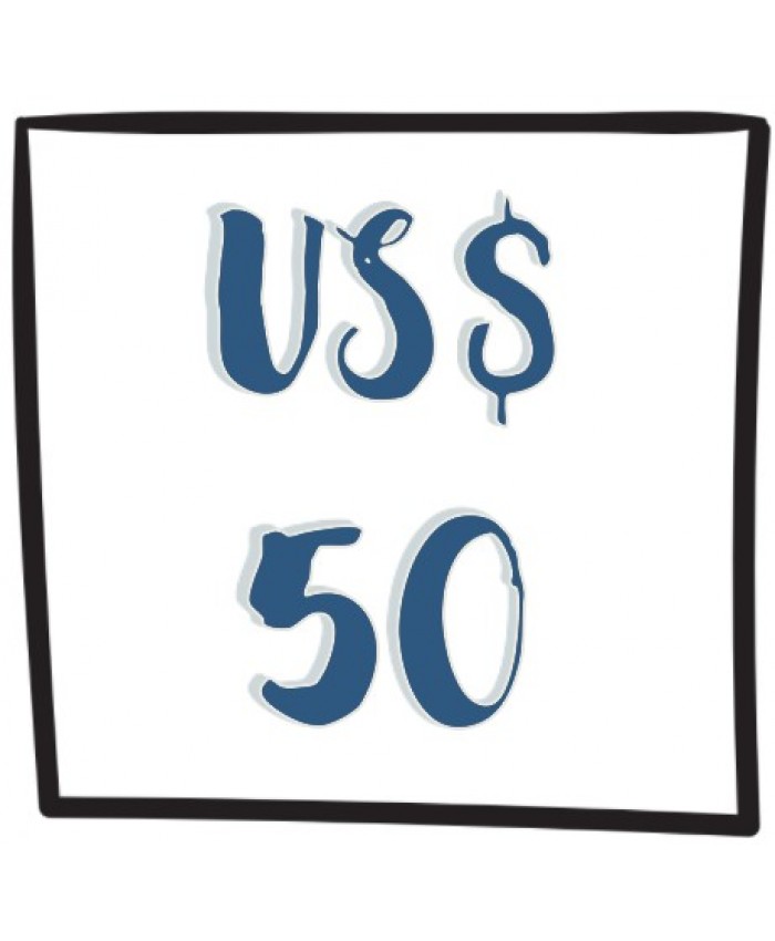 Pago de  US$50